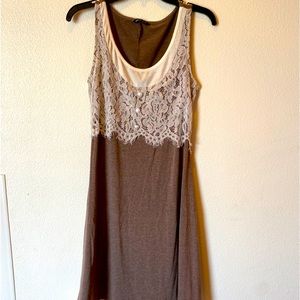 Noracora Dress Womens Size M Medium Sleevlwss Lace Summer